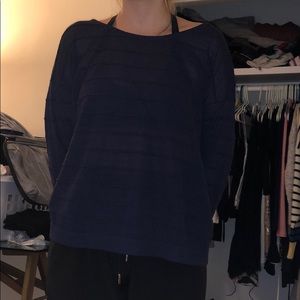 Oversized long sleeved T-shirt